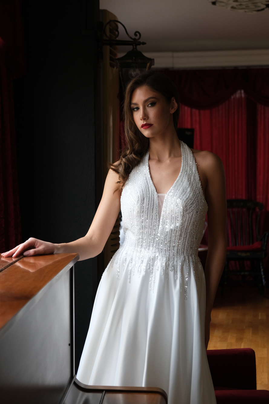 Pearl White Dress