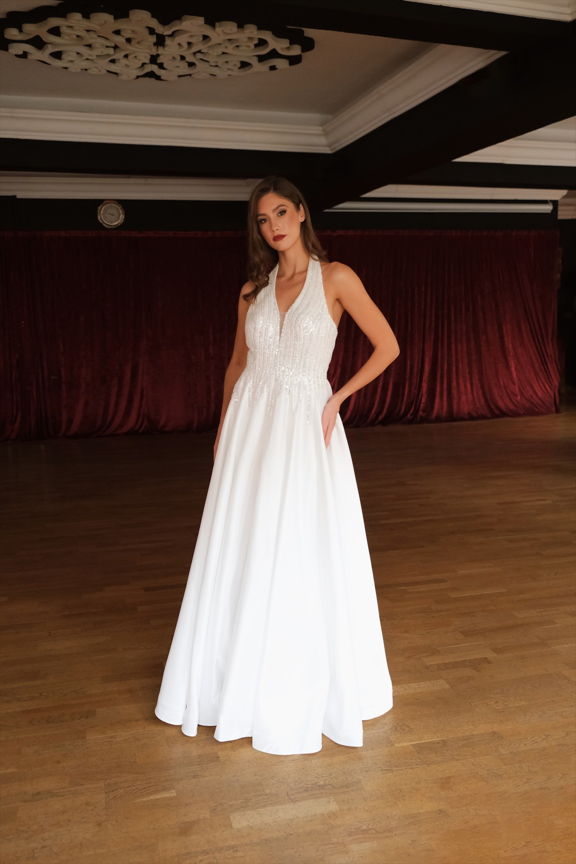 Pearl White Dress
