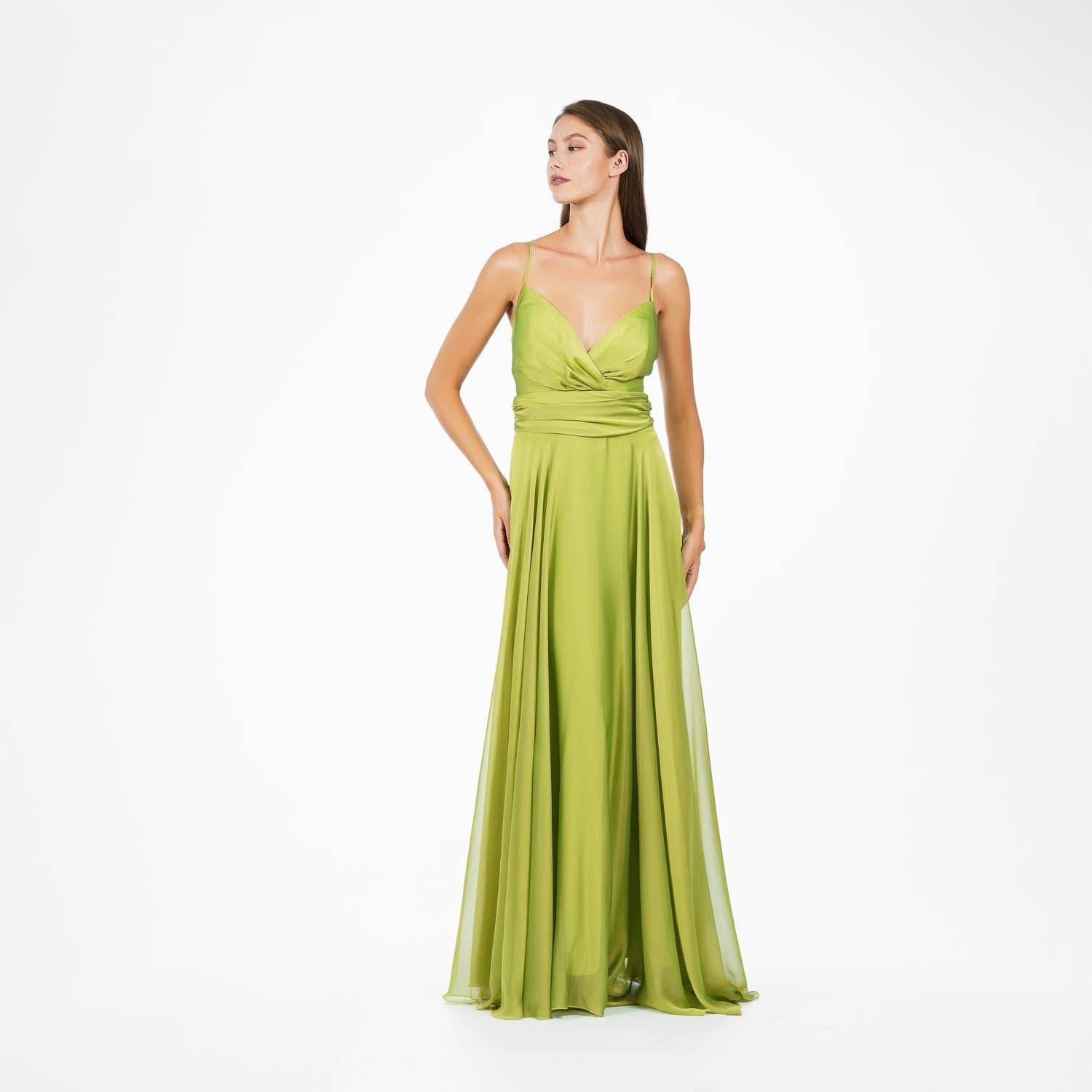 Lime Hesperia Gown