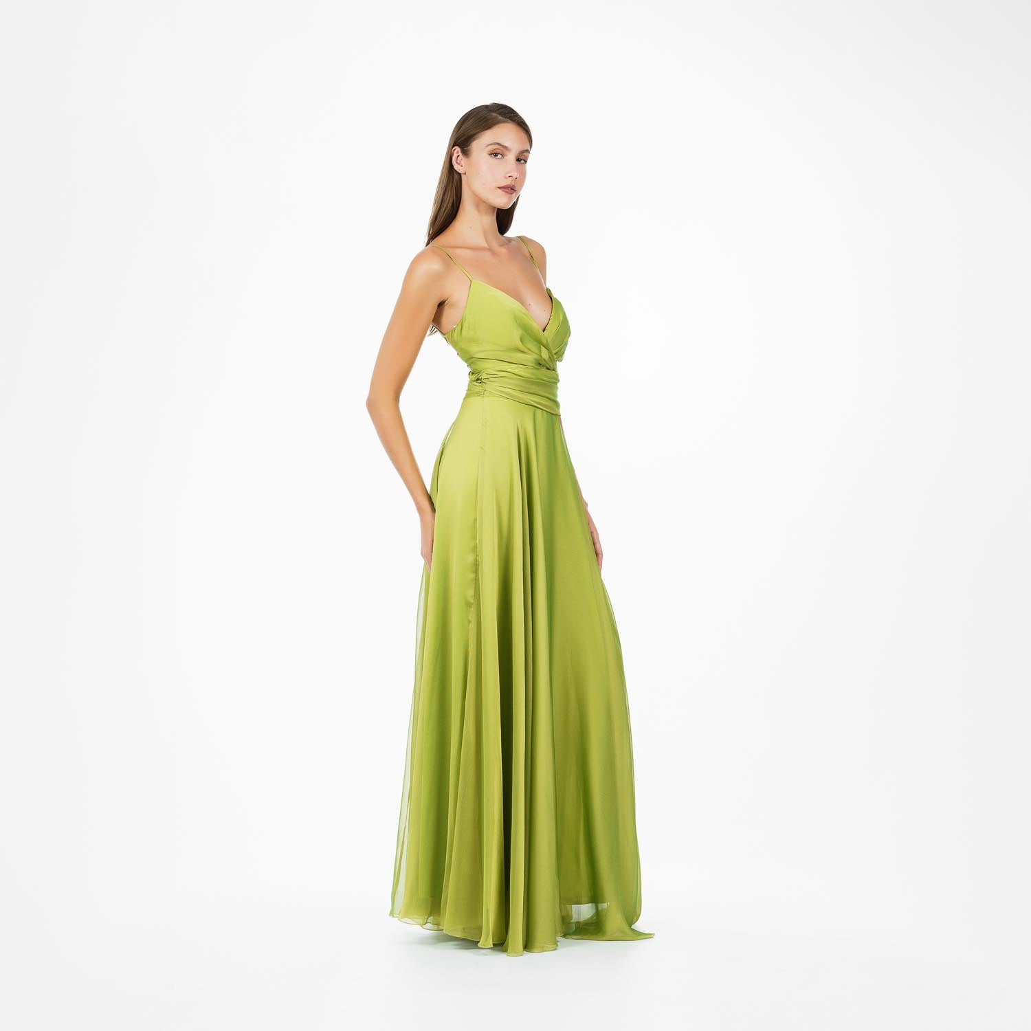 Lime Hesperia Gown