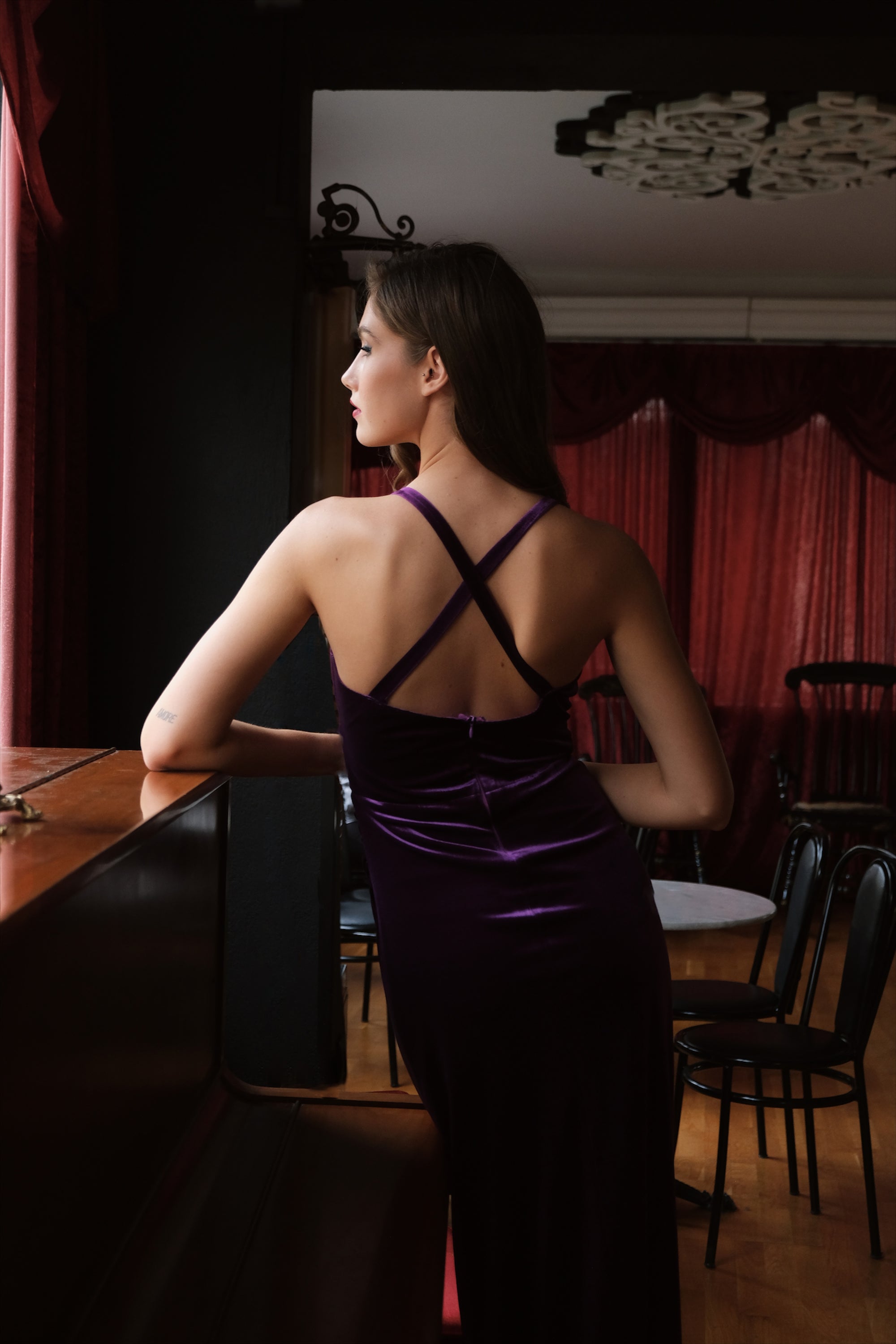 Nyssa Amethyst Dress