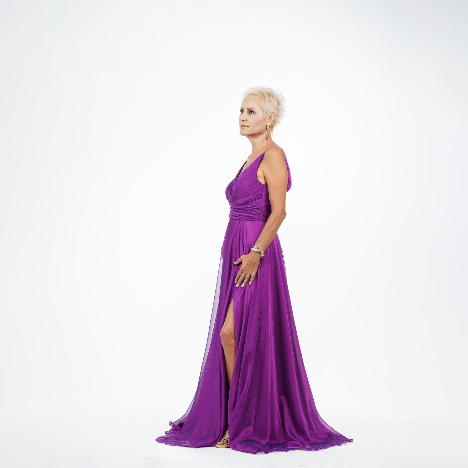 Thalia Orchid Dress
